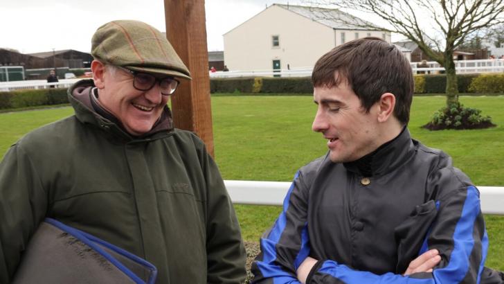 Trainer Don McCain and Brian Hughes 